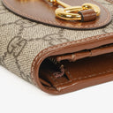 Gucci Horsebit 1955 GG Supreme Canvas Card Case Wallet