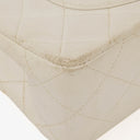 Chanel Small Classic Vintage Double Flap Bag White Quilted Lambskin 24K Gold-Plated Hardware