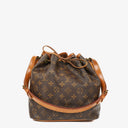 Louis Vuitton Petit Noe Monogram Canvas Shoulder Bag