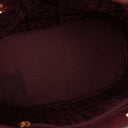 Cartier Must De Cartier Burgundy Leather Small Bucket Bag