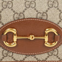 Gucci Horsebit 1955 GG Supreme Canvas Card Case Wallet