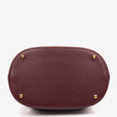 Cartier Must De Cartier Burgundy Leather Small Bucket Bag
