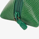 Louis Vuitton Green EPI Leather Pencil Case