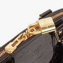 Louis Vuitton Alma BB Amarante Monogram Vernis Leather Bag
