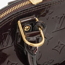 Louis Vuitton Alma BB Amarante Monogram Vernis Leather Bag