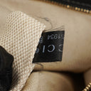 Gucci Black Pebbled Leather Soho Chain Tote Bag