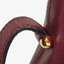 Cartier Must De Cartier Burgundy Leather Small Bucket Bag