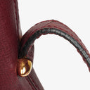 Cartier Must De Cartier Burgundy Leather Small Bucket Bag