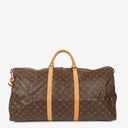 Louis Vuitton Keepall 60 Bandoulière Monogram Canvas Travel Bag