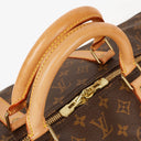 Louis Vuitton Keepall 60 Bandoulière Monogram Canvas Travel Bag