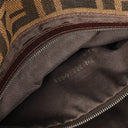 Fendi Zucca Baguette FF Shoulder Bag Brown
