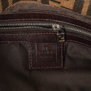 Fendi Zucca Baguette FF Shoulder Bag Brown