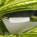 Bottega Veneta Chlorophyll Metallic Crushed Calfskin Mini Jodie Bag