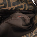 Fendi Zucca Baguette FF Shoulder Bag Brown