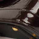 Louis Vuitton Alma BB Amarante Monogram Vernis Leather Bag