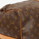 Louis Vuitton Keepall 60 Bandoulière Monogram Canvas Travel Bag