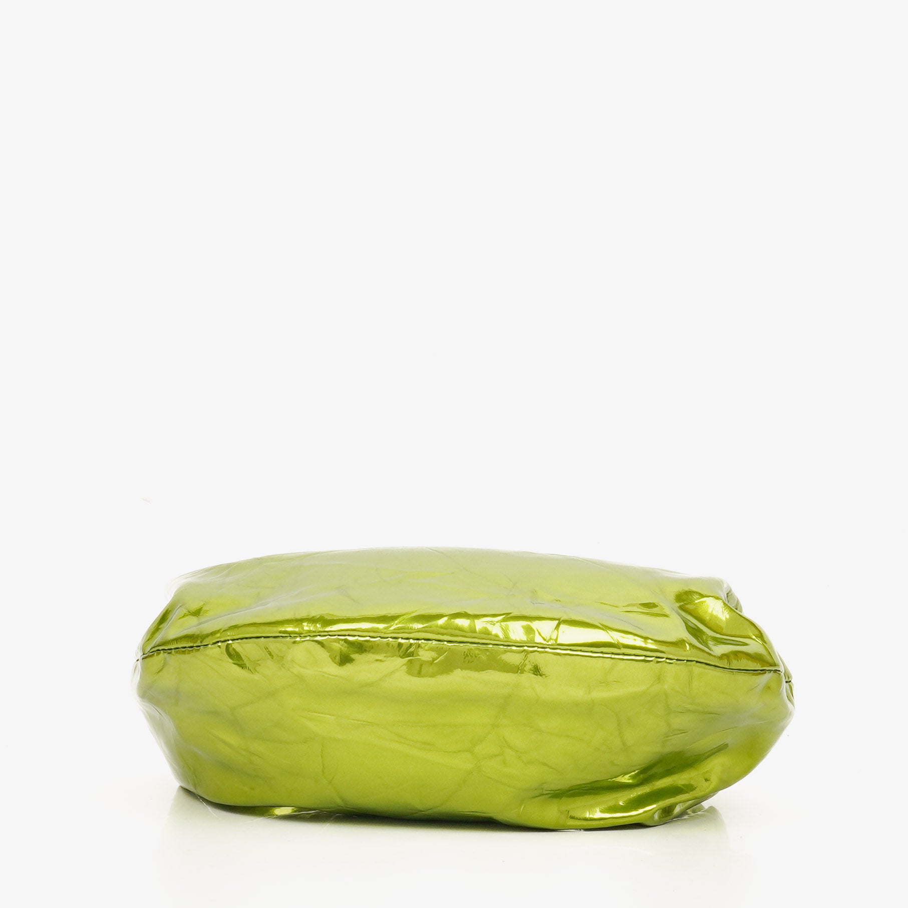 Bottega Veneta Chlorophyll Metallic Crushed Calfskin Mini Jodie
