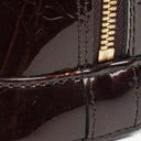 Louis Vuitton Alma BB Amarante Monogram Vernis Leather Bag