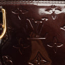 Louis Vuitton Alma BB Amarante Monogram Vernis Leather Bag