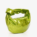 Bottega Veneta Chlorophyll Metallic Crushed Calfskin Mini Jodie Bag