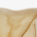 Chanel Classic Single Flap Bag White Quilted Lambskin With 24K Gold-Plated Hardware