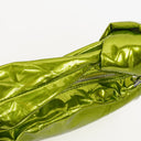 Bottega Veneta Chlorophyll Metallic Crushed Calfskin Mini Jodie Bag