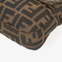 Fendi Zucca Baguette FF Shoulder Bag Brown