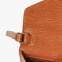 Louis Vuitton Pochette Sellier Dragonne Cognac Epi Clutch