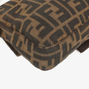 Fendi Zucca Baguette FF Shoulder Bag Brown