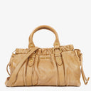 Miu Miu Vitello Beige Satchel Bag