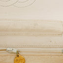 Chanel Classic Single Flap Bag White Quilted Lambskin With 24K Gold-Plated Hardware