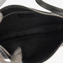 Celine C Macadam Black Satin Shoulder Bag