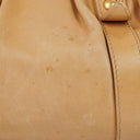 Miu Miu Vitello Beige Satchel Bag