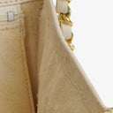 Chanel Classic Single Flap Bag White Quilted Lambskin With 24K Gold-Plated Hardware