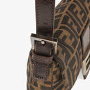 Fendi Zucca Baguette FF Shoulder Bag Brown