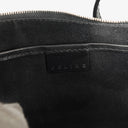 Celine C Macadam Black Satin Shoulder Bag