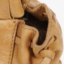 Miu Miu Vitello Beige Satchel Bag