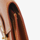 Louis Vuitton Pochette Sellier Dragonne Cognac Epi Clutch