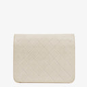 Chanel Classic Single Flap Bag White Quilted Lambskin With 24K Gold-Plated Hardware