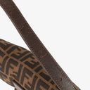 Fendi Zucca Baguette FF Shoulder Bag Brown