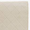 Chanel Classic Single Flap Bag White Quilted Lambskin With 24K Gold-Plated Hardware