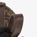Fendi Zucca Baguette FF Shoulder Bag Brown