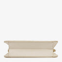 Chanel Classic Single Flap Bag White Quilted Lambskin With 24K Gold-Plated Hardware