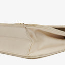 Chanel Classic Single Flap Bag White Quilted Lambskin With 24K Gold-Plated Hardware