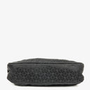 Celine C Macadam Black Satin Shoulder Bag