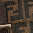 Fendi Zucca Baguette FF Shoulder Bag Brown
