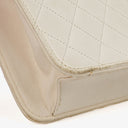 Chanel Classic Single Flap Bag White Quilted Lambskin With 24K Gold-Plated Hardware
