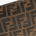 Fendi Zucca Baguette FF Shoulder Bag Brown