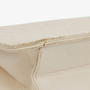 Chanel Classic Single Flap Bag White Quilted Lambskin With 24K Gold-Plated Hardware