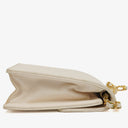 Chanel Classic Single Flap Bag White Quilted Lambskin With 24K Gold-Plated Hardware
